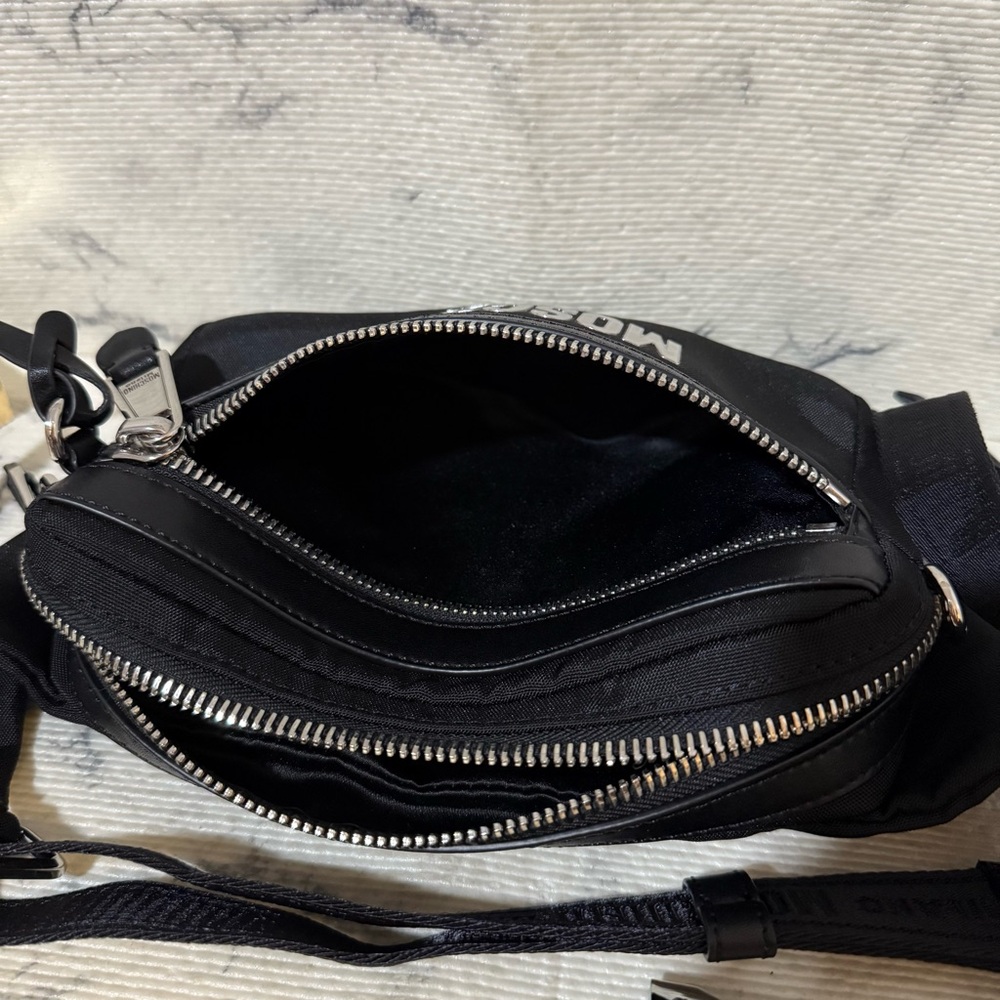 Moschino Couture Black Belt Bag / Bumbag Unisex - Picture 13 of 17